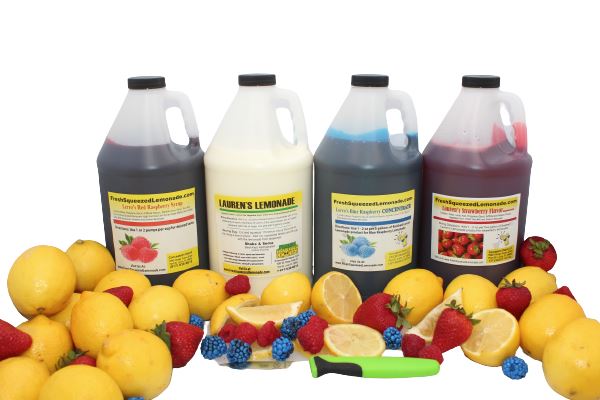 Lauren's Flavored additives For Lemonade
